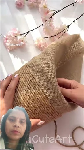 beautiful container#diy #craft #art #youtube #shorts