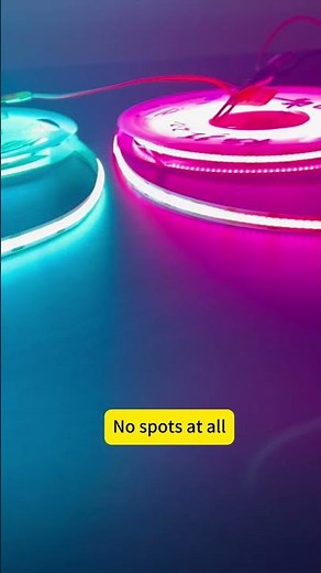 Ice Blue COB LED Tape Light and Pink COB LED Strip Light - Superlightingled