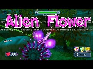 Alien Flower FULLY UPGRADED Gameplay | Plants vs Zombies Garden Warfare
