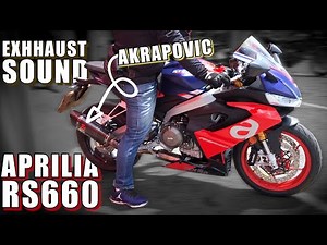 2021 Aprilia RS660 Sound Akrapovic Exhaust | BEST INLINE 2 EVER HEARD! | Engine revs & onboard sound