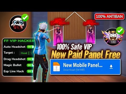Free Fire Panel Mobile 🔥 FF Antiban Panel OB52 | Free Fire Hack New 😈 FF Injector 2026 | FF Panel