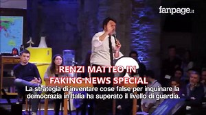 36K views · 1.1K reactions | RENZI MATTEO IN: FAKING NEWS SPECIAL Alla Leopolda8 ha dato spettacolo uno dei maggiori autori italiani di fake news. Eccolo in alcune delle sue più spettacolari interpretazioni. | Carla Ruocco | Facebook