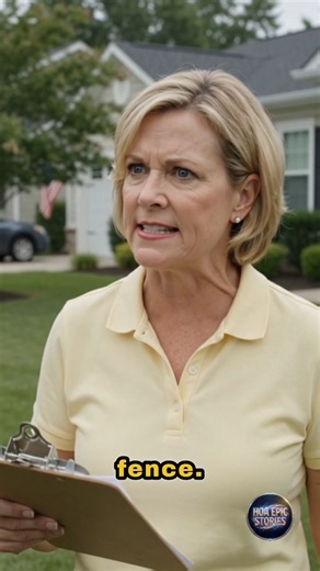 HOA Karen EXPLODES Over a Neighbor's Fence #usashorts #hoa #viral #karenstory #fyp