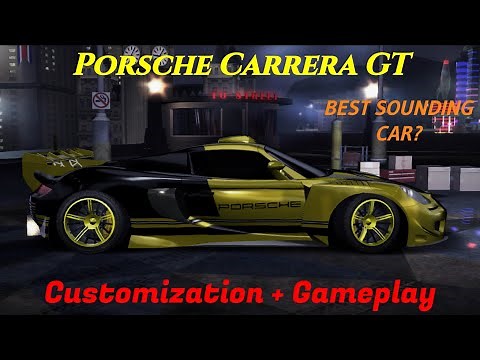 NFS CARBON | Porsche Carrera GT | Customization & Gameplay | Hard Difficulty | Manual Transmission.