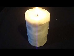 Self-lighting candle - magic trick