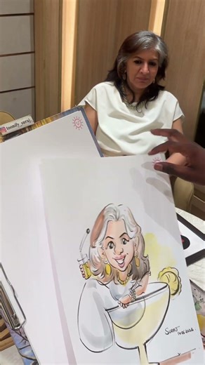 Live Caricature Drawing 😄 Watch the Transformation!
