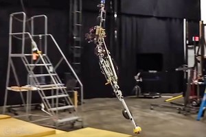 Disney Research Develops Backflipping Robot