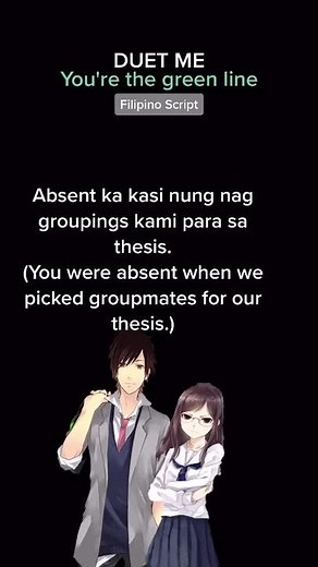 Filipino Script Duet: Itinadhana Talaga Tayo