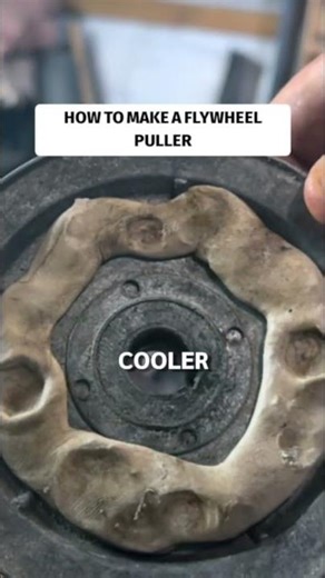 How to Make a Flywheel Puller with Simple Tools #shorts #lifehacks #flywheel #diy