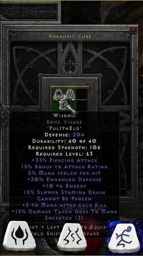 Build Wisdom Runeword Patch 2.4 #diablo2resurrectedbuild #diablo2r