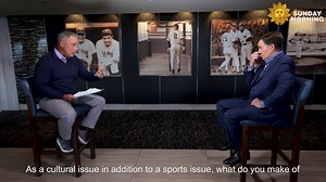 Veteran broadcaster and commentator Bob Costas talks with Jim Axelrod about gambling and the future of sports. https://cbsn.ws/3CMu8pM | CBS Sunday Morning