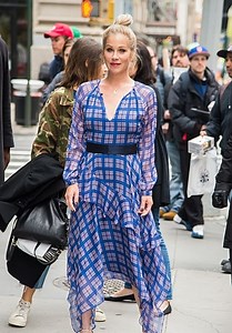 Christina Applegate - Arrives at BUILD Studio in New York City 05/01/2019 • CelebMafia