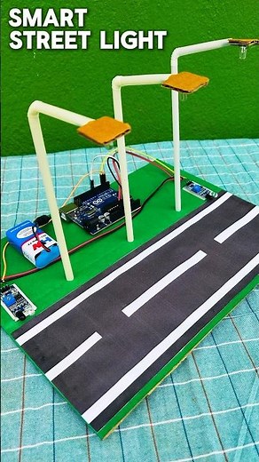 🔆 Smart Street Light Using ARDUINO | Automatic Street Light | #diy #shorts #electronics #project