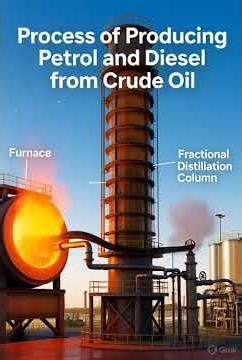 Process of Producing Petrol and Diesel from Crude Oil