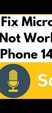 How To Fix Microphone Not Working on iPhone 14, 14 Pro, 14 Pro Max