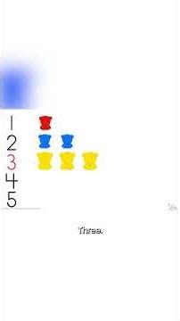 Matching Numbers with Bears 🧸 Counting & Colors | Shichida at Home