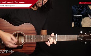 Cannonball Guitar Tutorial Damien Rice Guitar Lesson |Chords + TAB|