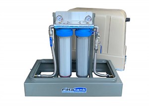 Twin Cartridge 'Free-Standing' Rainwater Filtration System #62 - The Tank Doctor