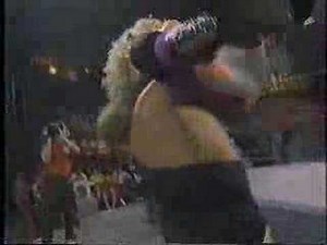 Edge as a WCW jobber against Kevin Sullivan