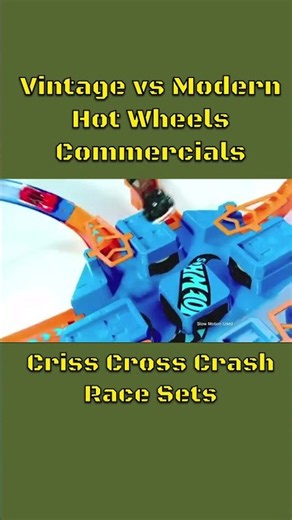 1979 / 1999 Hot wheels Commercials - Criss Cross Crash