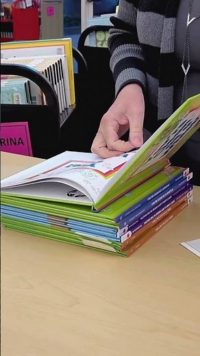 Library Life | Labeling #books with barcodes #shorts