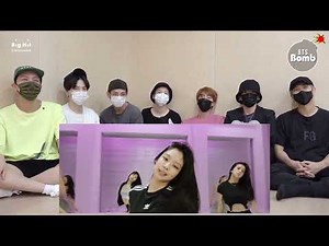 BTS react BLACKPINK - Shut Down (DANCE PRACTICE)