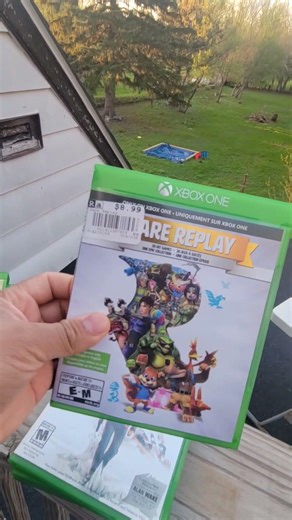 check out my new used xbox one games that we purchased