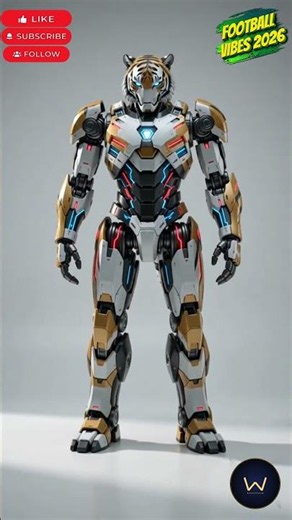 The Tiger Mech: Korea's Insane Footballer 🐯⚽️