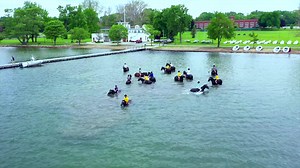 13K views · 420 reactions | Horsemanship students and their four-legged friends take an end-of-year swim in Lake Max. | Culver Academies | Facebook