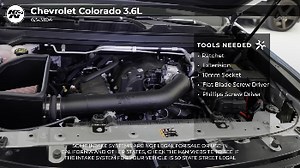 Chevy Colorado 3.6L Air Intake Installation