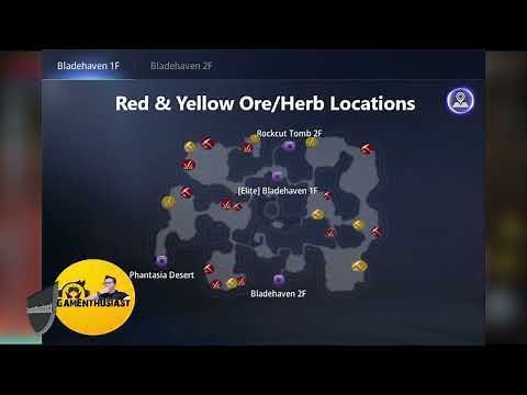 I AM THE MASTER OF MASTERS MIR4 MISSION REQUEST GUIDE | BLADEHEAVEN ORE & HERB MAP LOCATIONS