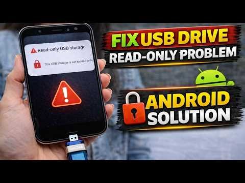 How to Fix Pendrive Read Only Problem in Android & iPhone