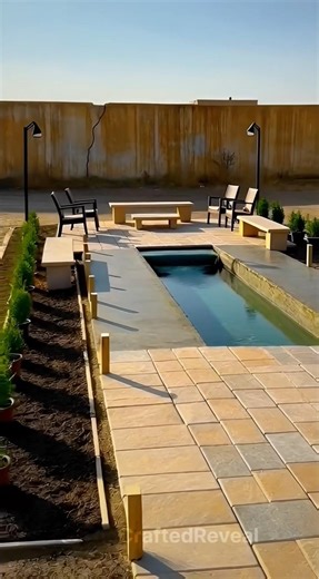 Wait for the Water… Courtyard Transformation ✨