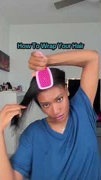 How to wrap your hair 101.
