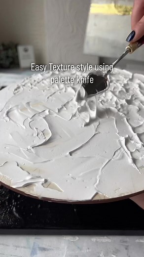 Easy Texture Painting Tutorial with Palette Knife
