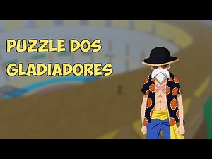 Blox Piece | Como resolver o Puzzle do Gladiadores + como obter o Warrior Helmet (Roblox)