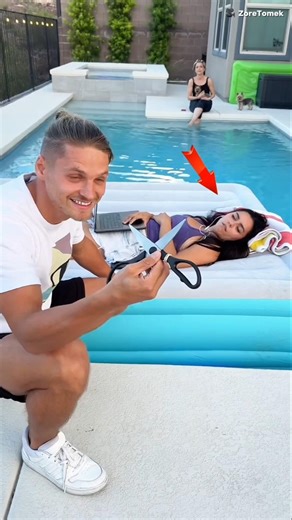 Brother’s Pool Prank Went TOO Far! 😳💦 Wait for the Ending! #youtubeshorts #shortsvideo