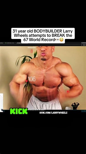 Larry Wheels Breaks the PEC POP World Record? 🤯💪
