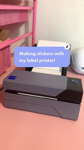 Creating Cute Stickers with My Label Printer