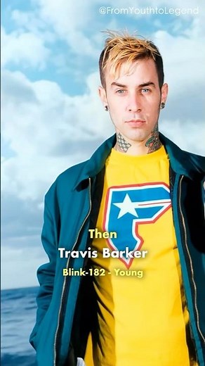 🔥 Blink-182: From Pop-Punk Chaos to Music Legends #thenandnow #blink182 #travisbarker