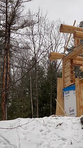 3.9K views · 688 reactions | Wisconsin progress video #1 | Langberg Log Homes | Facebook