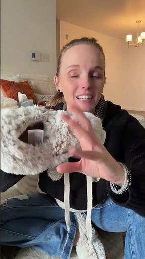 These Warmie slippers are SOOOO COOL! You can microwave them to make your slippers super warm so