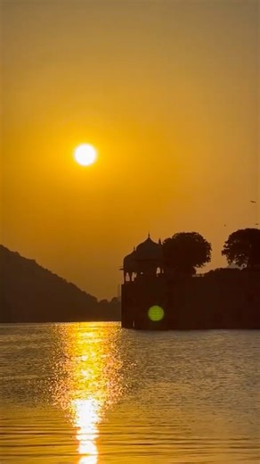 Jalmahal | jalmahal sunset view