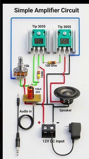 The Secret 12V Amplifier Circuit Everyone Is Building | Tiny Amplifier Circuit with Powerful Output