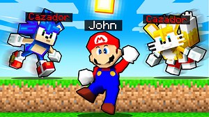 Minecraft: MARIO vs SONIC 🔪😱 #minecraft Speedrun | John Falz
