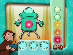 Curious George: Robot Monkey And More Great Gadgets! 2009 DVD Menu Walkthrough
