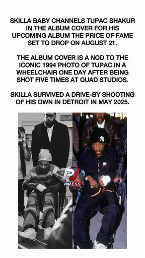 skilla baby channels tupac on new album cover! 😳 #skillababy #tupac #hiphop