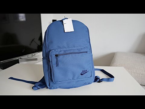Unboxing/Reviewing The Nike Heritage Eugene Backpack (On Body) (23 L) 4K