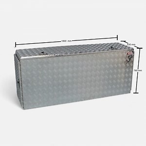 Flatbed Truck Lorry  Trailer Extra Large Apache Alloy Aluminium Tool Storage Box  | eBay UK