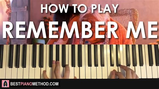 HOW TO PLAY - Coco - Remember Me (Piano Tutorial Lesson)
